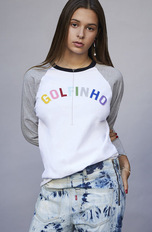Dora Postigo en la colección cápsula de Davidelfin