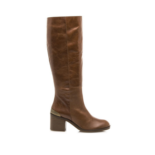 Bota alta de cuero de la colección de SixtySeven FW17/18