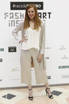 María Castro en el desfile Recicla futuro en Madrid