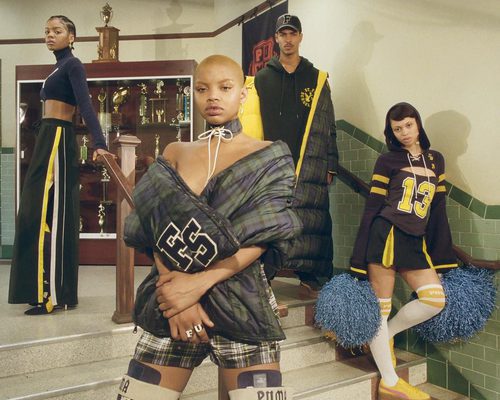 Campaña publicitaria de Fenty Puma x Rihanna de la colección otoño/invierno 2017