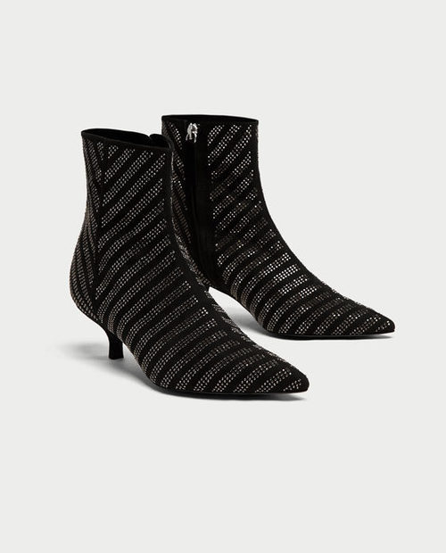 Botín de brillo de la colección 'Night Out' de Zara