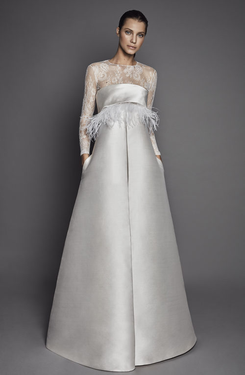 Vestido de novia 'Ana' de la firma The 2nd skin co 2018