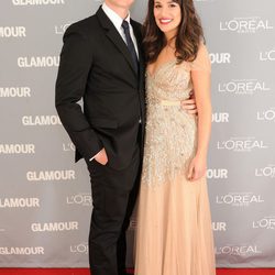 Looks de Jonathan Graff y Lea Michele en el premio Glamour a la Mujer del año