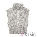 Chaleco de punto gris claro de la colección otoño/invierno 2011-2012 de Guitare