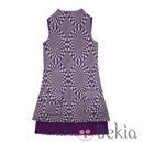 Vestido de punto con estampado morado de la colección otoño/invierno 2011/2012 de Guitare
