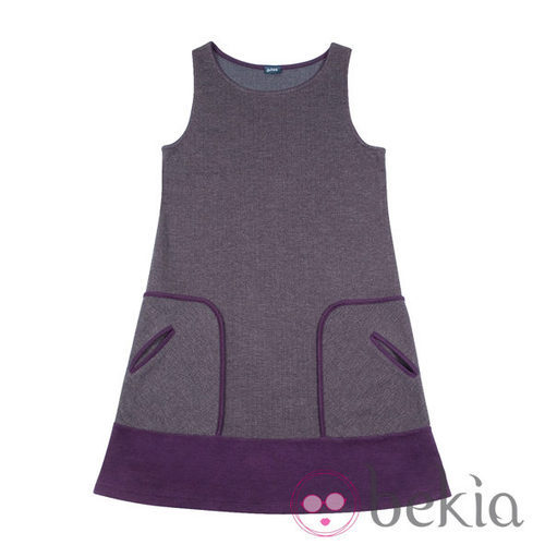 Vestido pichi morado de la colección otoño/invierno 2011/2012 de Guitare