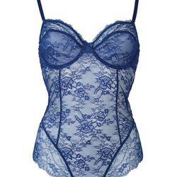 Body azul de la colección 'Esmara ligerie' by Lidl mid winter 2017/2018