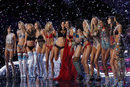 Modelos en el desfile Victoria's Secret Fashion Show 2017 en Shanghai