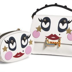 Bolsos en color blanco de la colección cápsula Tod's circus diseñada por Anna Dello Russo