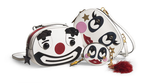 Bolsos inspirados en el circo de la colección cápsula de Tod's diseñada por Anna Dello Russo