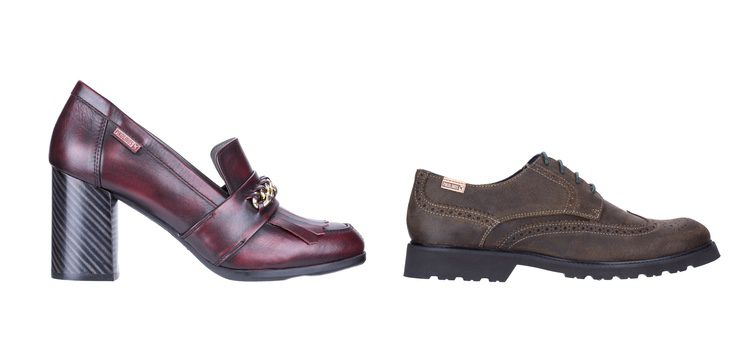 Zapato abierto de tacón de la colección de Pikolinos otoño/invierno 2017