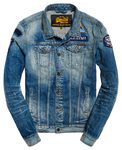 Chaqueta denim masculina de Superdry de la colección otoño/invierno 2017