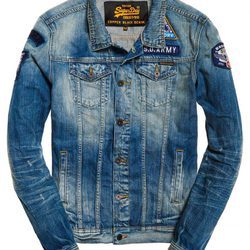 Chaqueta denim masculina de Superdry de la colección otoño/invierno 2017