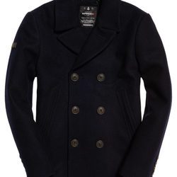 Chaqueta negra masculina de Superdry de la colección otoño/invierno 2017
