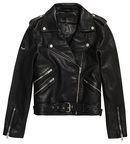 Chaqueta de cuero femenina de Superdry de la colección otoño/invierno 2017