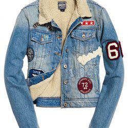 Chaqueta denim femenina de Superdry de la colección otoño/invierno 2017