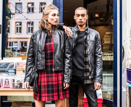 Chaquetas de cuero de Superdry de la colección otoño/invierno 2017