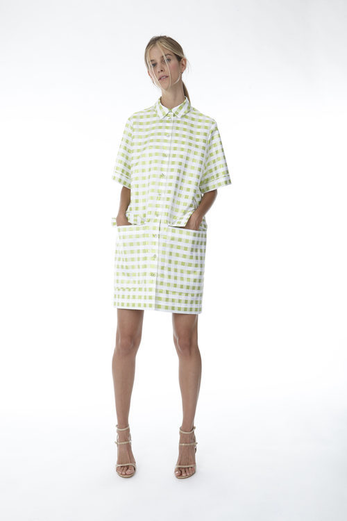 Vestido estilo camisa de cuadros vichy de la colección 'Resort 18' de '2ND LAB by The 2nd Skin Co'