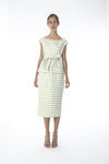Vestido midi de cuadros vichy de la colección 'Resort 18' de '2ND LAB by The 2nd Skin Co'
