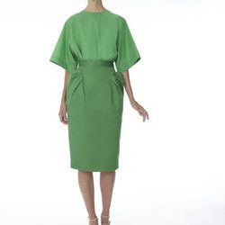 Falda y blusa color verde de la colección 'Resort 18' de '2ND LAB by The 2nd Skin Co'