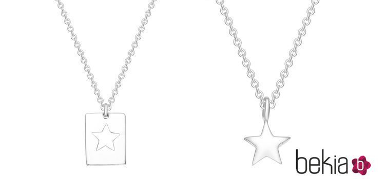 Collares complementarios de estrella de la colección 'Best Friends' de Apodemia