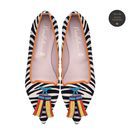 Bailarinas con estampado de cebra de Pretty Ballerinas de la colección de verano 2018 por Olivia Palermo