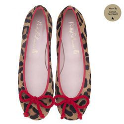 Bailarinas con estampado de leopardo de Pretty Ballerinas de la colección de verano 2018 por Olivia Palermo