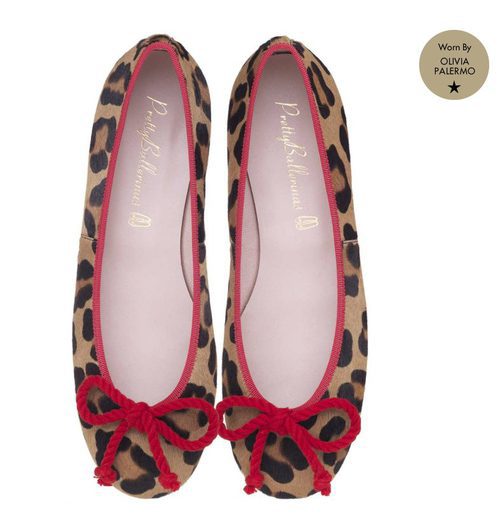 Bailarinas con estampado de leopardo de Pretty Ballerinas de la colección de verano 2018 por Olivia Palermo