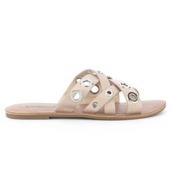 Sandalias rosa pastel de la colección Primavera-Verano 2018 de Merkal Calzados