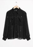Blusa transparente de & Other Stories de la colección 'Celebration 2017'