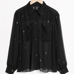Blusa transparente de & Other Stories de la colección 'Celebration 2017'
