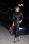 Nieves Álvarez con total black look para asistir a la ópera 'Le Boheme' en Madrid