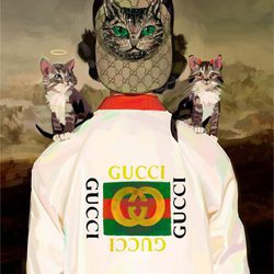 Sudadera blanca de Gucci en su nueva campaña 'Gift Giving 2017'