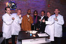 Alicia Keys, Swizz Beatz, Julien Tornare junto a relojeros de Zenith en el evento benéfico de Nueva York