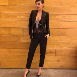 Cristina Pedroche con un estilismo muy sensual para visitar 'El Hormiguero'