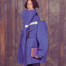 Chaqueta de abrigo de hombre de la firma Balenciaga de la temporada primavera/verano 2018