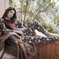 Pijama marrón de Promise de la colección 'Pijama Party' para este invierno