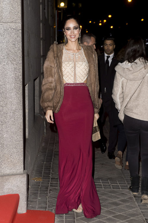 Lorena Van Heerde muy elegante en la fiesta de Cristiano Ronaldo en Madrid