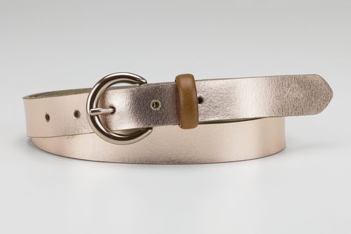 Cinturón rosa metalizado para mujer de 'The Levi's Holiday 2017 Collection'