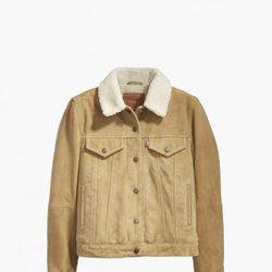 Cazadora camel para mujer de 'The Levi's Holiday 2017 Collection'