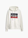 Sudadera blanca con logo para mujer de 'The Levi's Holiday 2017 Collection'