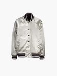 Bomber plateada para mujer de 'The Levi's Holiday 2017 Collection'.