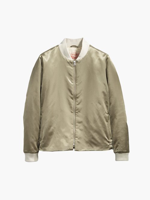 Bomber dorada para mujer de 'The Levi's Holiday 2017 Collection'.