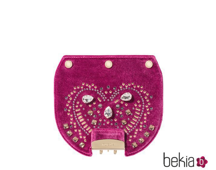 Bolso 'My Play Furla' rosa con corazón de la propuesta de Furla para San Valentín 2018
