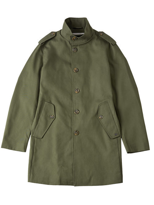 Abrigo estilo militar verde para hombre de la colección de Primavera-Verano 2018 de Esprit