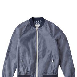 Bomber de tela vaquera para hombre de la colección de Primavera-Verano 2018 de Esprit