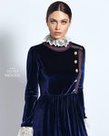 Vestido velvet de Guts & Love de la colección otoño/invierno 2018