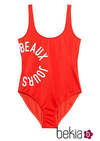 Bañador rojo de la colección de verano 2018 de & Other Stories