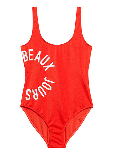 Bañador rojo de la colección de verano 2018 de & Other Stories