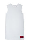 Vestido estilo pichi de Calvin Klein de la colección primavera jeans 2018